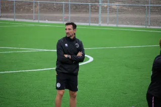 Casañ, en un entrenamiento | FOTO SALAMANCA24HORAS.COM