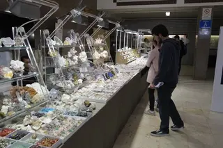 Feria de minerales | Foto de archivo