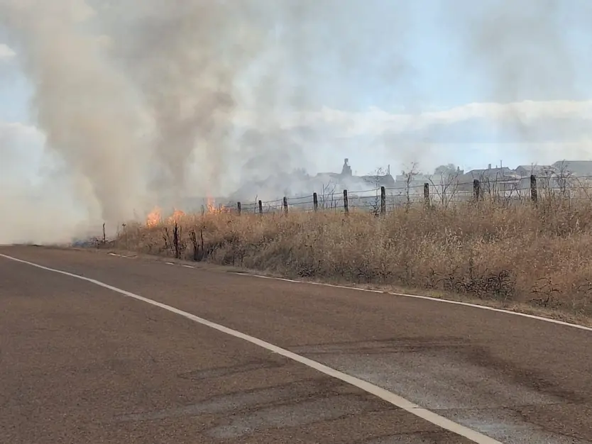 Incendio Carretera Veguillas