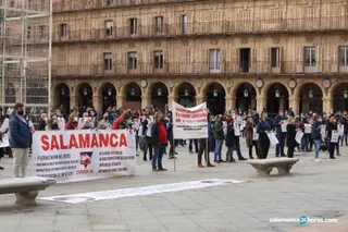 Autónomos de Salamanca reclaman ayudas del Gobierno en la manifestación del pasado 29 de noviembre. Foto: SALAMANCA24HORAS