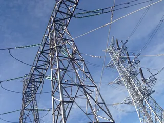 Tendido eléctrico, luz