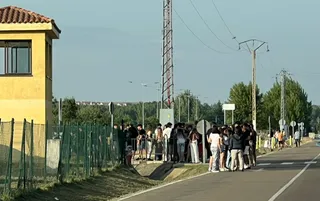 Primeras colas para ver a Panorama