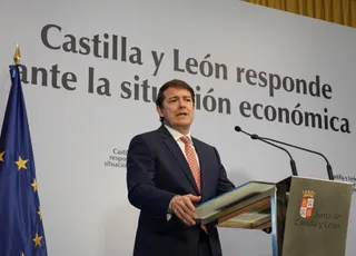Alfonso Fernández Mañueco durante una rueda de prensa | Agencia ICAL