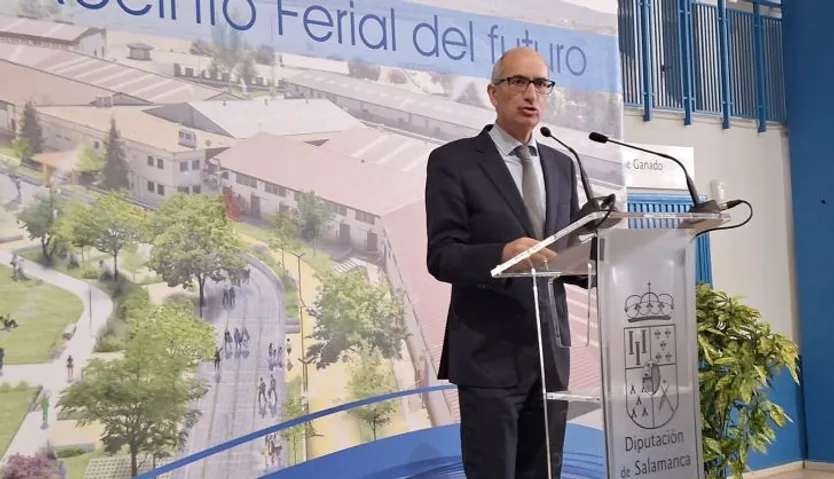 Remodelación del recinto ferial de la Diputación. Obras en el bulevar