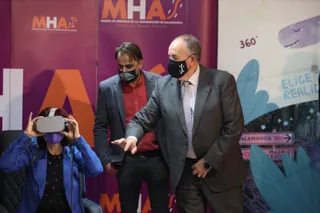 Presentación realidad virtual en el Museo del Automóvil de Salamanca