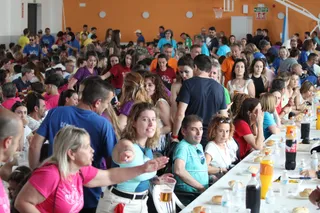 Paella multitudinaria en Villares de la Reina