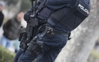 Dos agentes de la Policía Nacional en una imagen de archivo
