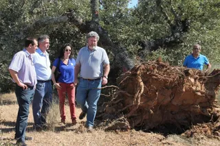 Visita Juantxo López de Uralde a Retortillo