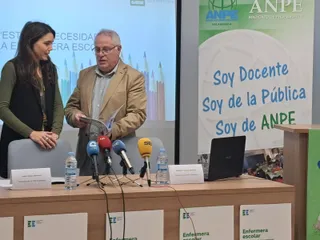 Enfermera escolar. Foto ANPE