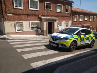 Policía Local en el barrio del Carmen