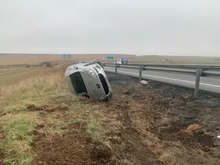 Una mujer resulta herida tras volcar con su coche en Cantaracillo | Foto de archivo