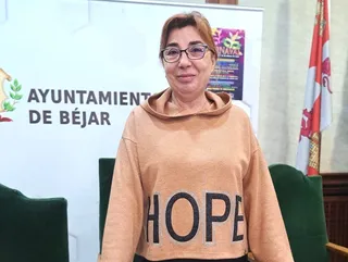 Concejala de Festejos de Béjar, Ana V. Peralejo