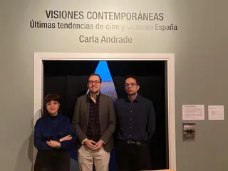 La artista Carla Andrade muestra sus obras dentro del ciclo Visiones Contemporáneas en el DA2 | Foto: Ayto Salamanca