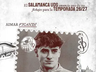 Fichaje Aimar Vicandi. Salamanca CF UDS