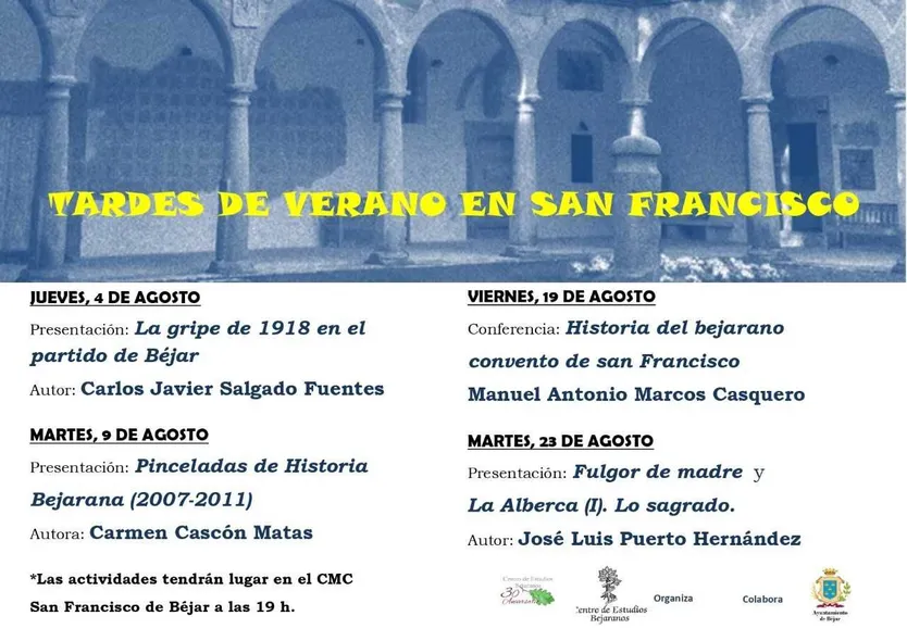 Cartel Centro de Estudios Bejaranos