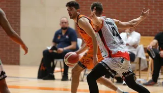 Juanpe Jiménez, en un duelo anterior | FOTO SALAMANCA24HORAS.COM