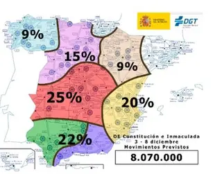 Mapa de cara al puente de la Constitución