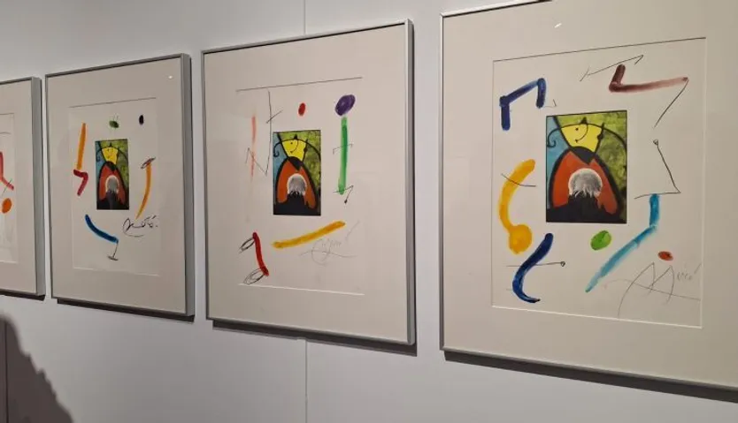 Exposición Joán Miró, Dibujos del Más Allá. Centro Cultural Fundos Fórum Salamanca (12)