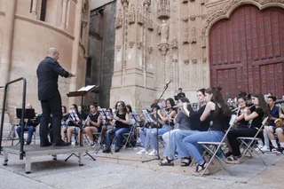 Concierto de la Banda de la Escuela Municipal de Música y Danza. Foto de archivo