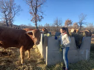 Lorena Mateos, agricultora y ganadera salmantina