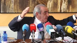 Pepe Hidalgo, en una rueda de prensa | FOTO SALAMANCA24HORAS.COM