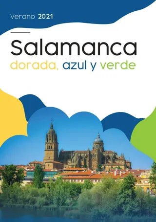 Programa Salamanca dorada, azul y verde