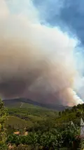 Uno de los últimos incendios registrados en Salamanca. ARCHIVO 