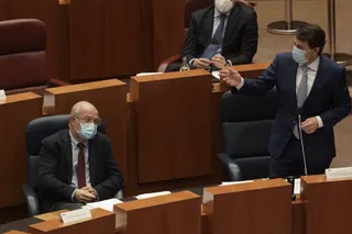 Francisco Igea junto a Alfonso Fernández Mañueco