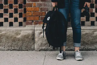 Niño mochila calzado reducida