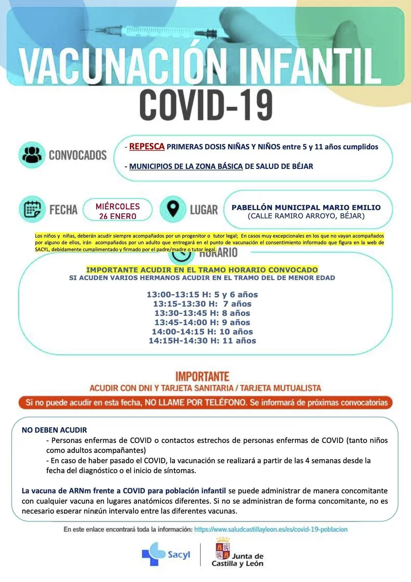 3. BÉJAR REPESCA INFANTIL 26 ENERO 2010 2016 1ª Pfizer