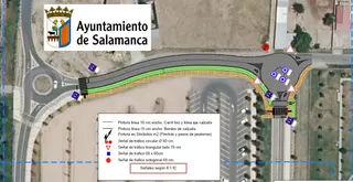 Licitada la primera fase de la obra del corredor verde que rodeará la Ciudad Deportiva de La Aldehuela - Ayuntamiento de Salamanca