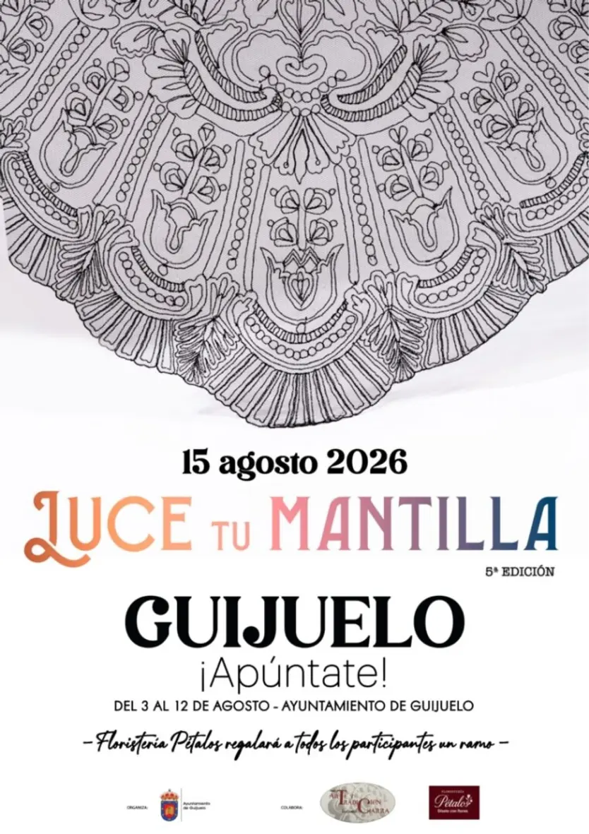 Cartel Luce Tu Mantilla