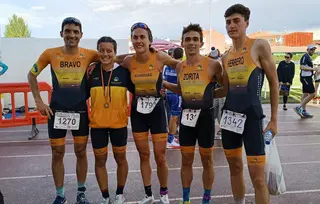 La Escuela Triatlón Salmantina, en el Duatlón de Santa Maria del Páramo