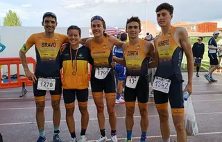La Escuela Triatlón Salmantina, en el Duatlón de Santa Maria del Páramo