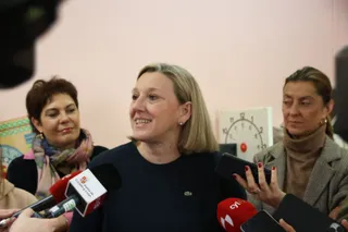 Visita de la actual consejera de Educación, Isabel Blanco a Salamanca | Andrea Mateos