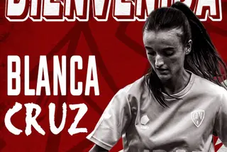 Blanca Cruz, nueva jugadora del Salamanca FF | FOTO SALAMANCA FÚTBOL FEMENINO