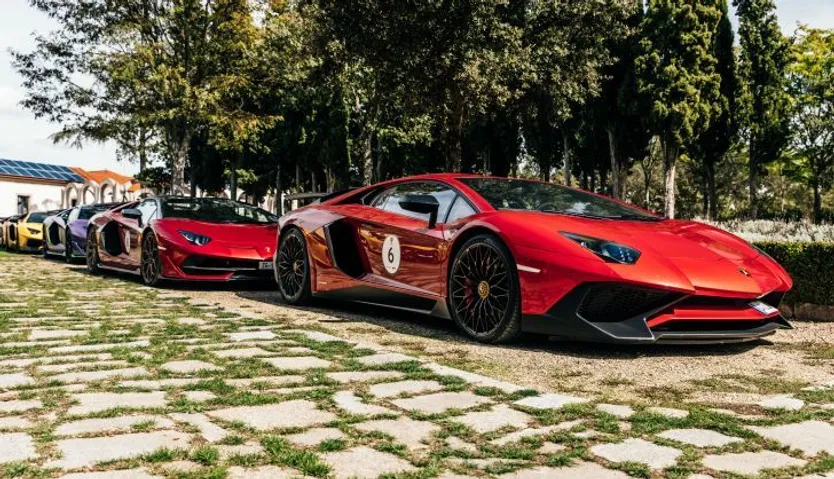 Concentración de Lamborghini en Salamanca (4)