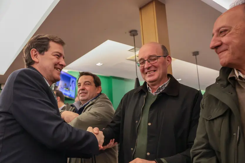 Alfonso Fernández Mañueco en Peñaranda de Bracamonte