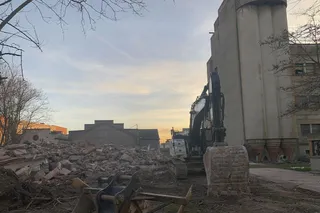Instalaciones de la antigua fábrica de harinas de Peñaranda