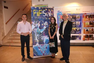 inauguración del II Festival Internacional de Folclore Ciudad de Salamanca