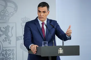 El presidente del Gobierno en funciones, Pedro Sánchez, ofrece una rueda de prensa tras reunirse con el Rey Felipe VI, en el Complejo de la Moncloa, a 3 de octubre de 2023, en Madrid (España). - Alejandro Martínez Vélez - Europa Press - Archivo