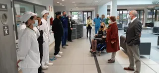 La subdelegada del Gobierno agradece a los profesionales del CRE Alzheimer su trabajo durante la pandemia