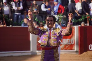 Morante en su última corrida en Guijuelo. Foto Juanes