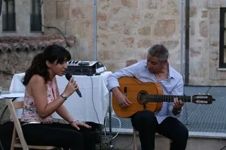 Inauguración terraza Palacio de San Esteban