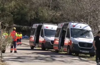 Explosión en una mina en Asturias. Foto Europa Press