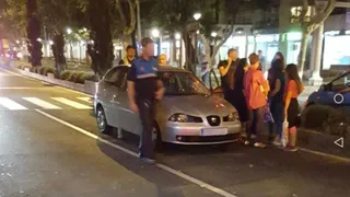 Atropello en el Paseo de Carmelitas
