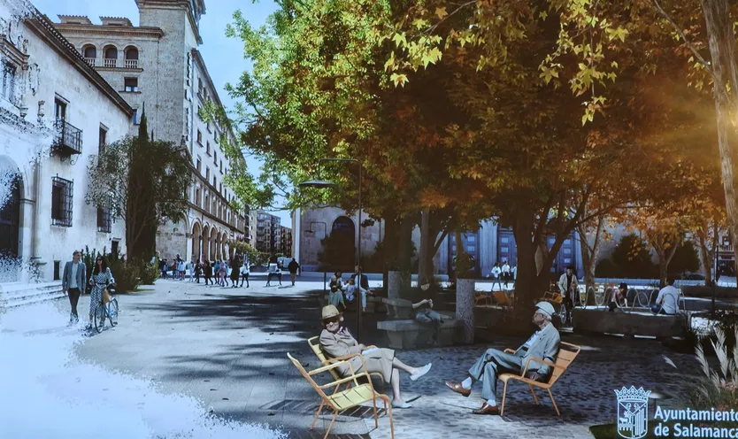 “El Vergel de los dos bandos”: así será la ‘nueva’ plaza del casco histórico con zonas verdes, nuevo diseño y respetando las figuras arquitectónicas