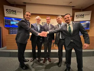 Acto por la unión empresarial de Salamanca llevado a cabo este miércoles 6 de abril
