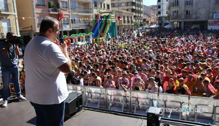 Chupinazo en Guijuelo