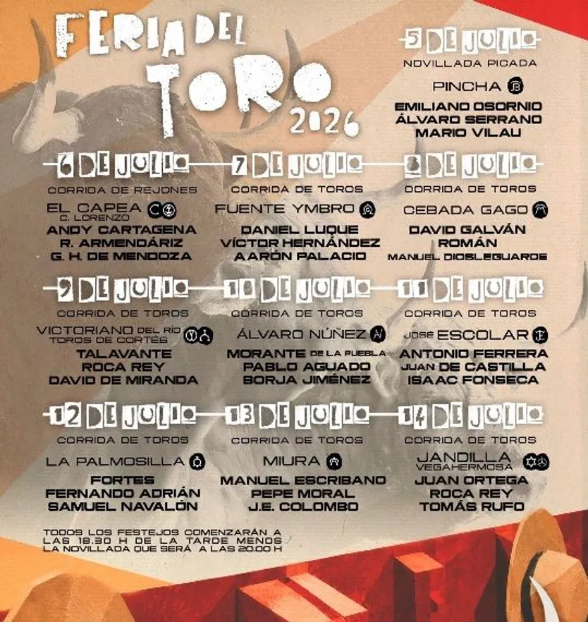 Feria del Toro de Pamplona 2026